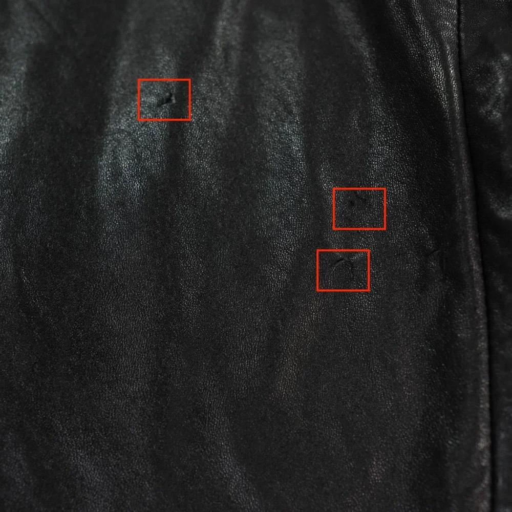 VTG The Territory Ahead Leather‎ Blazer Mens Large Black Jacket Classic READ MOB